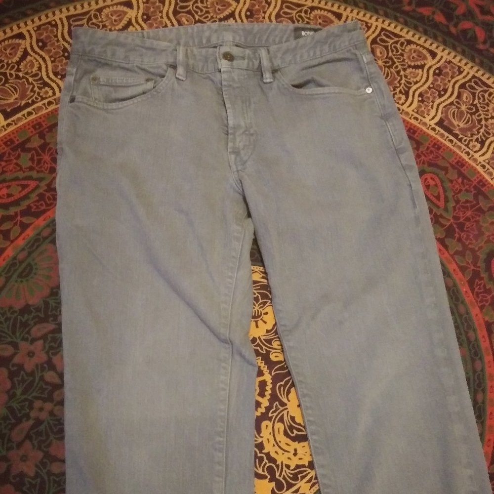 Bonobos Travel Jeans straight fit grey
